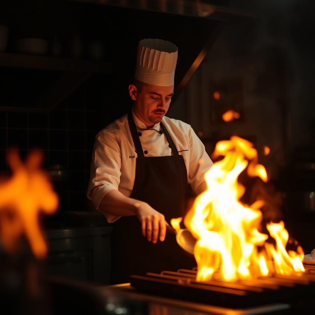 Restaurant kitchen