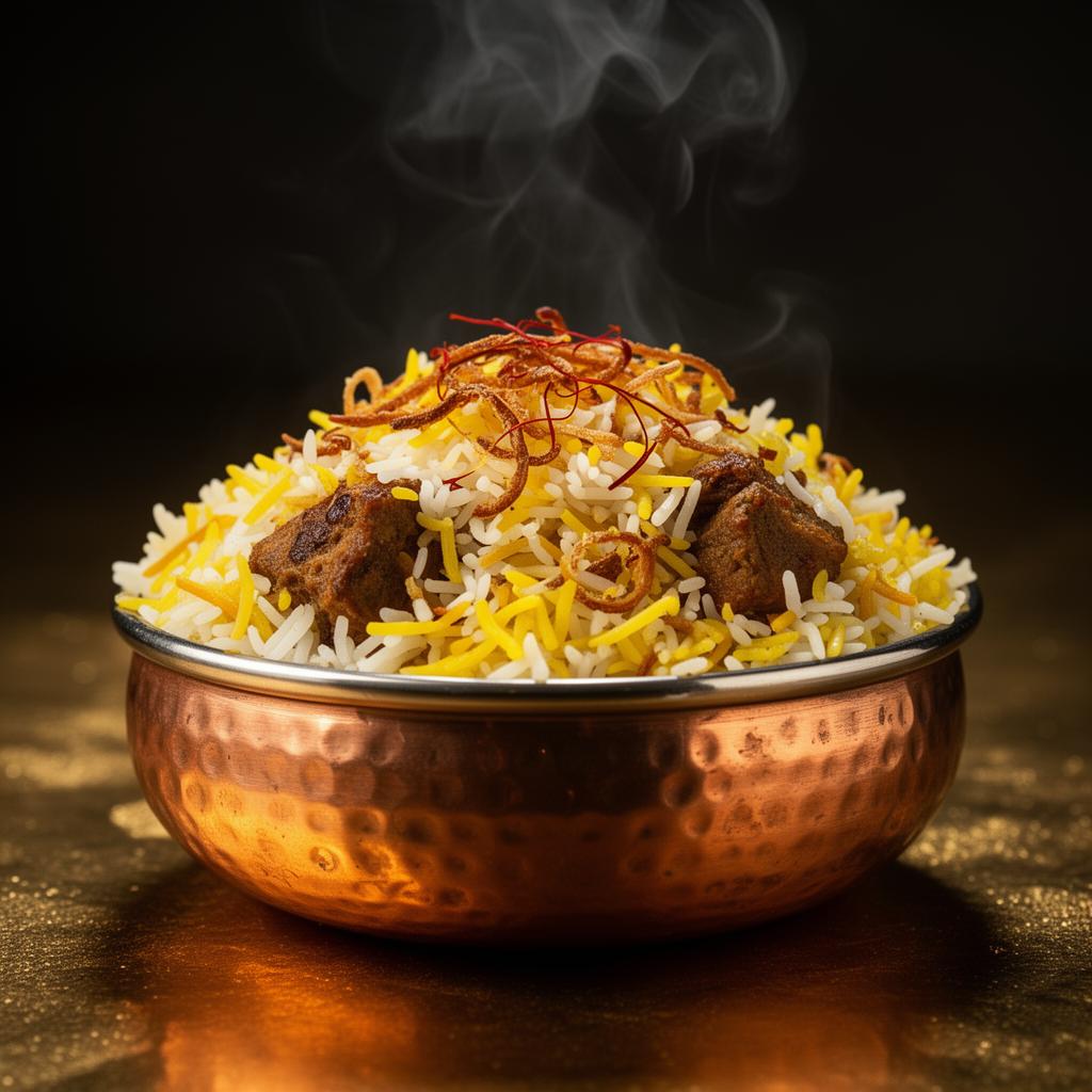 Aromatic biryani bowl