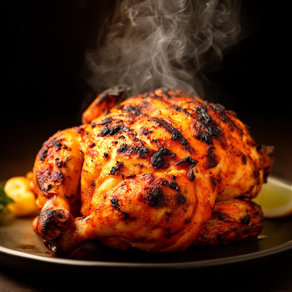Smoky grilled chicken tikka